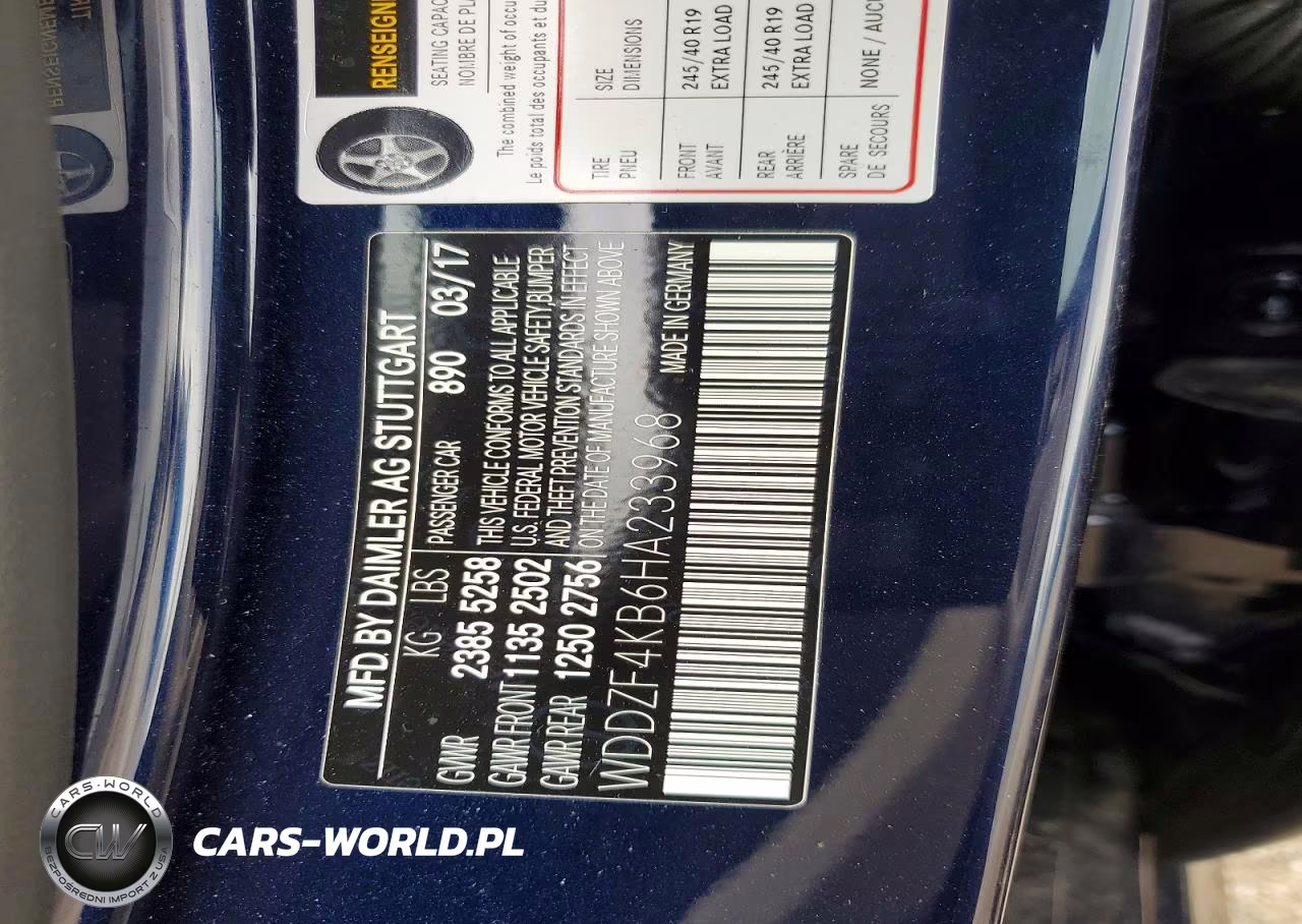 2017 Mercedes-Benz E 300 4Matic VIN:WDDZF4KB6HA233968 - 12