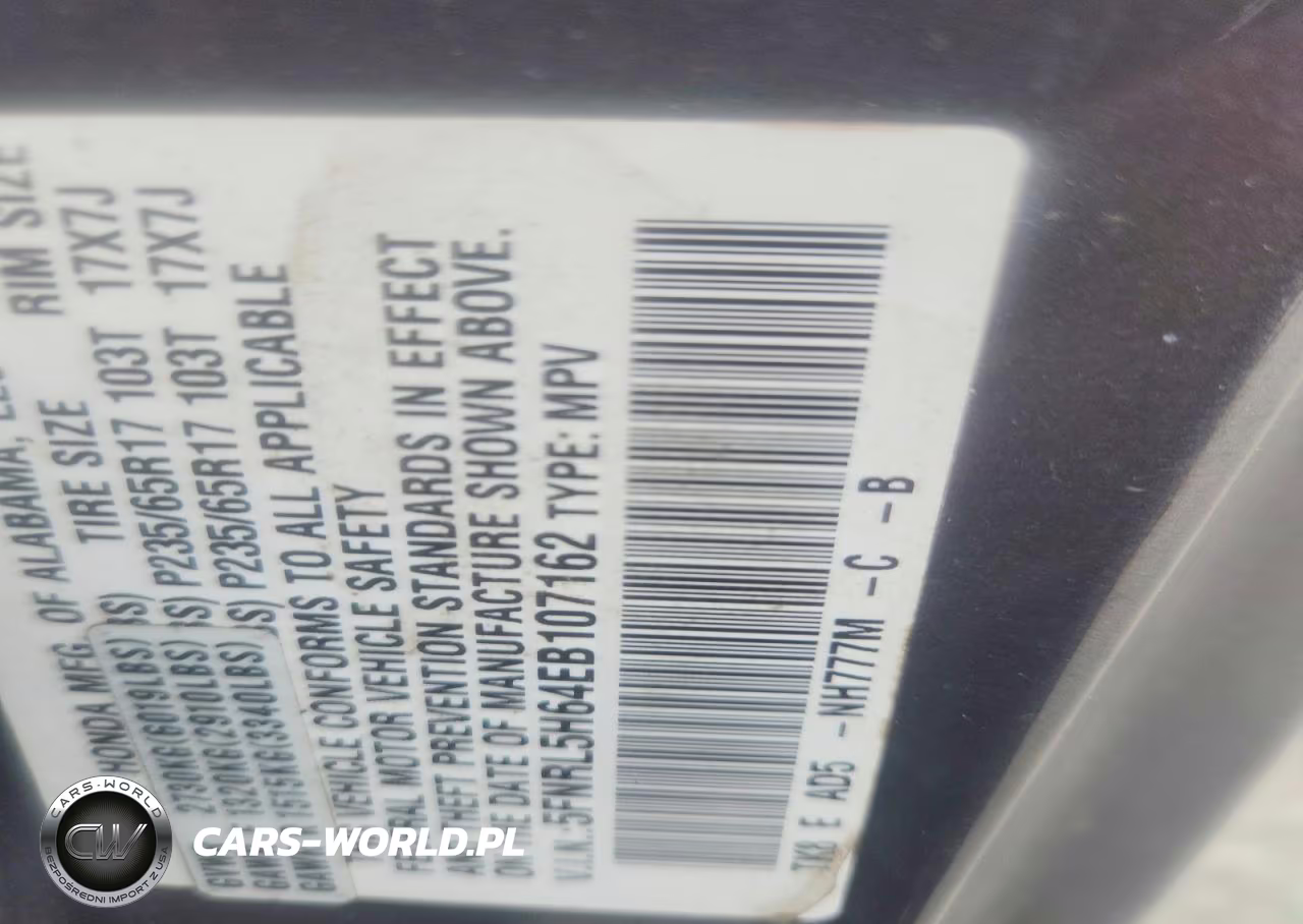 2014 Honda Odyssey Exl VIN:5FNRL5H64EB107162 - 13