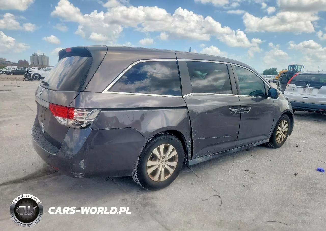 2014 Honda Odyssey Exl VIN:5FNRL5H64EB107162 - 3