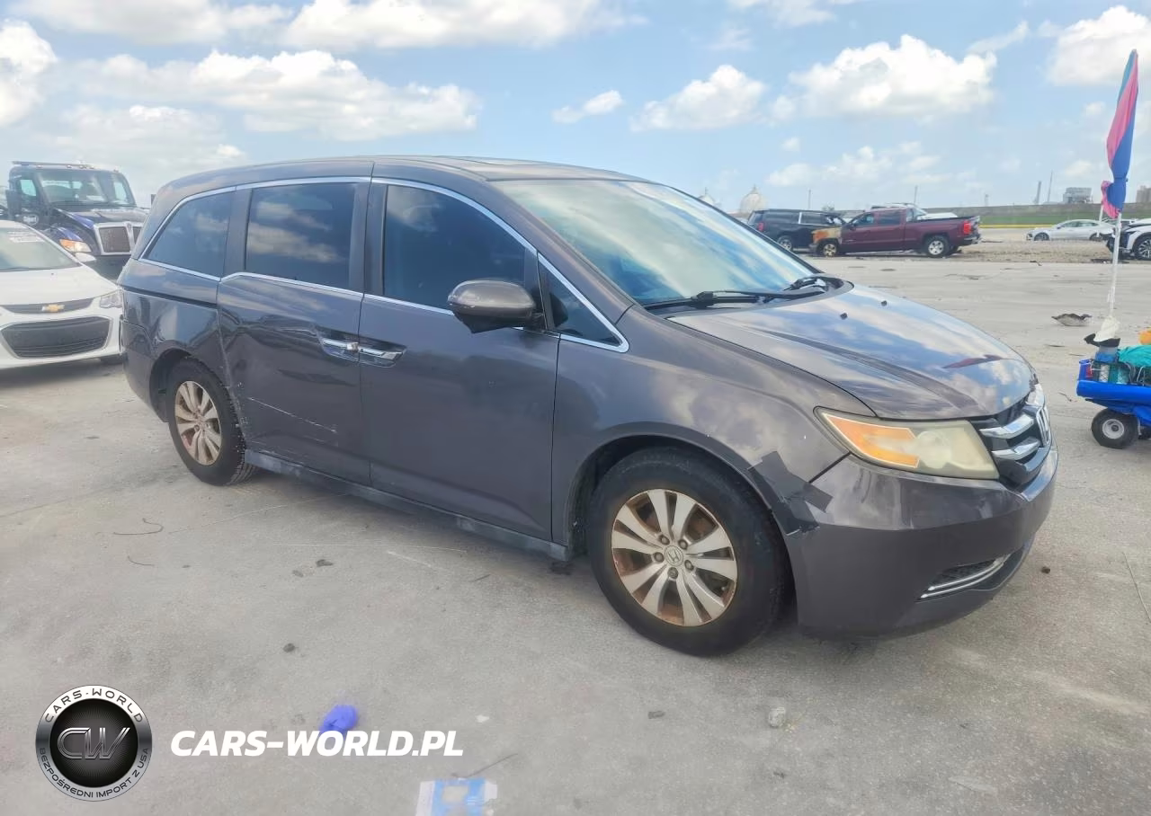 2014 Honda Odyssey Exl VIN:5FNRL5H64EB107162 - 4