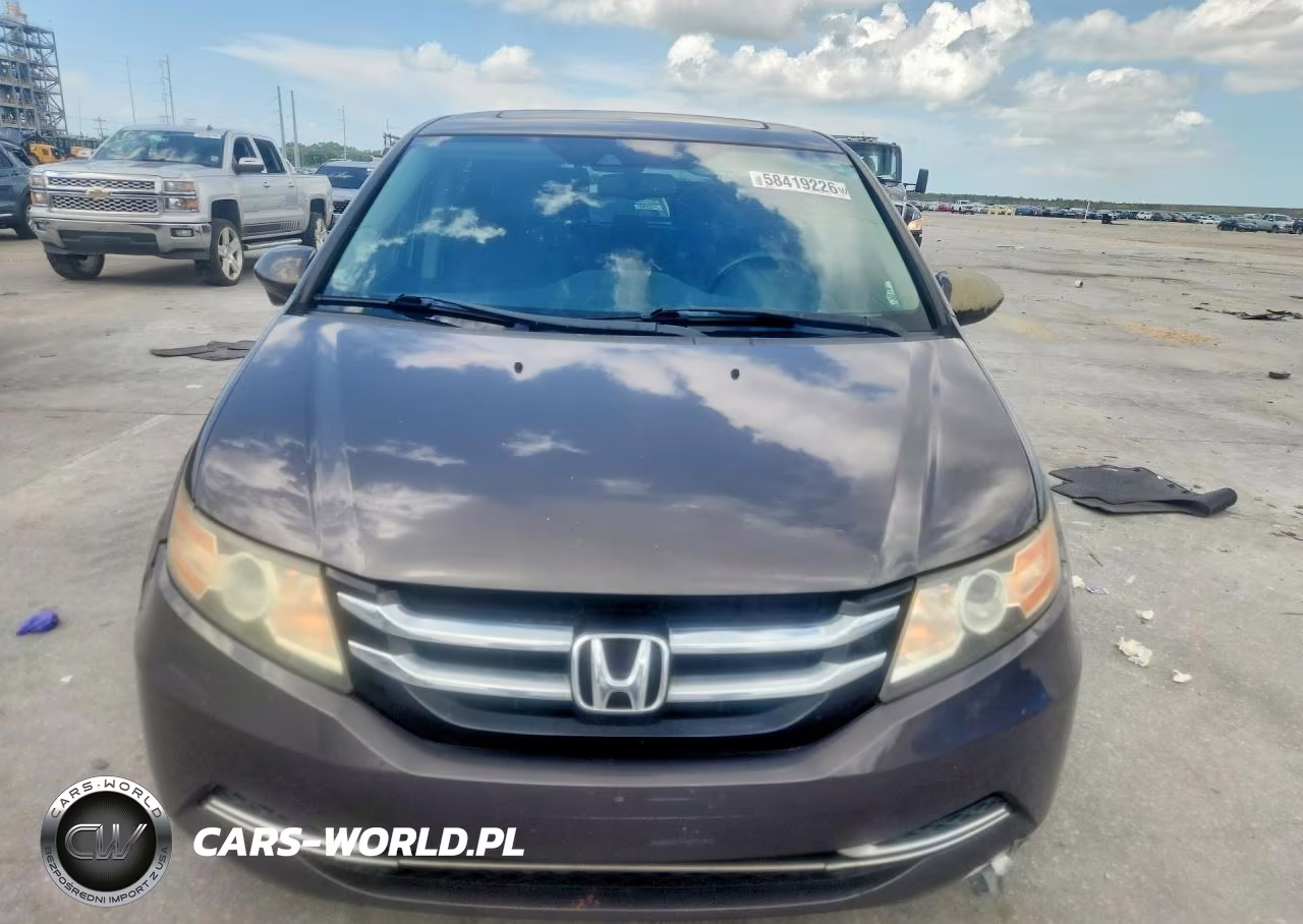 2014 Honda Odyssey Exl VIN:5FNRL5H64EB107162 - 5