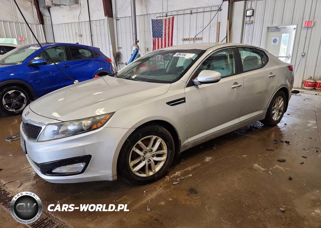 2013 Kia Optima Lx VIN:5XXGM4A79DG259452 - 1