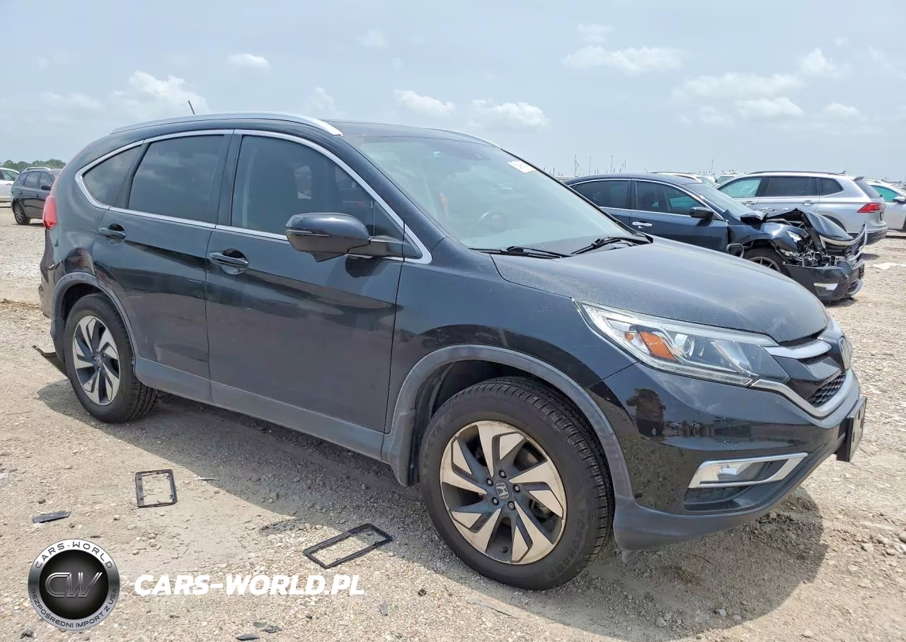 2015 Honda Cr-V Touring VIN:5J6RM3H91FL005838 - 4