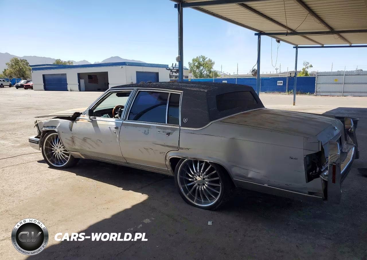 1989 Cadillac Brougham VIN:1G6DW51Y7KR707034 - 2