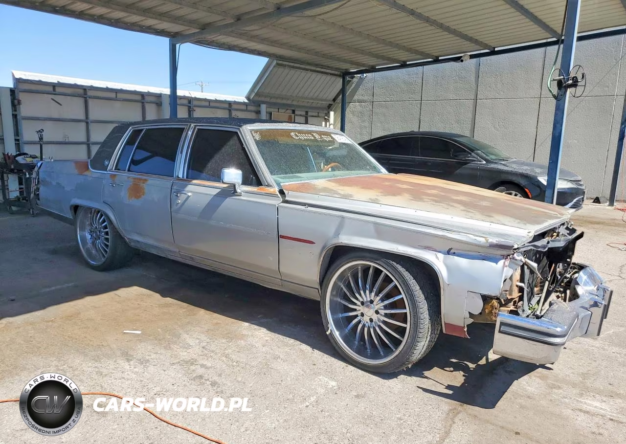 1989 Cadillac Brougham VIN:1G6DW51Y7KR707034 - 4