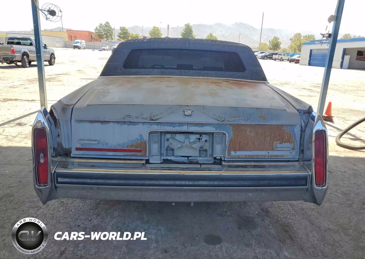 1989 Cadillac Brougham VIN:1G6DW51Y7KR707034 - 6