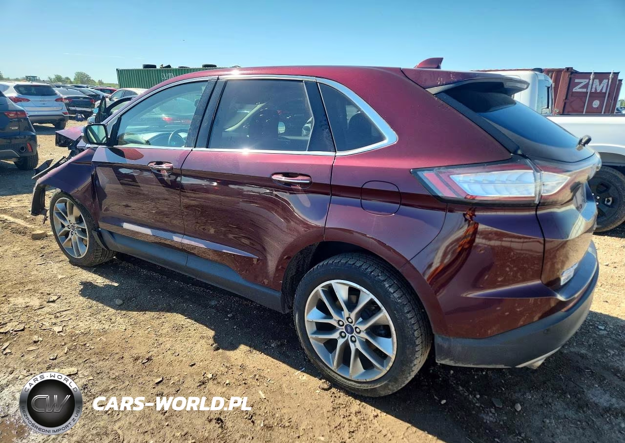 2017 Ford Edge Titanium VIN:2FMPK4K82HBC25237 - 2