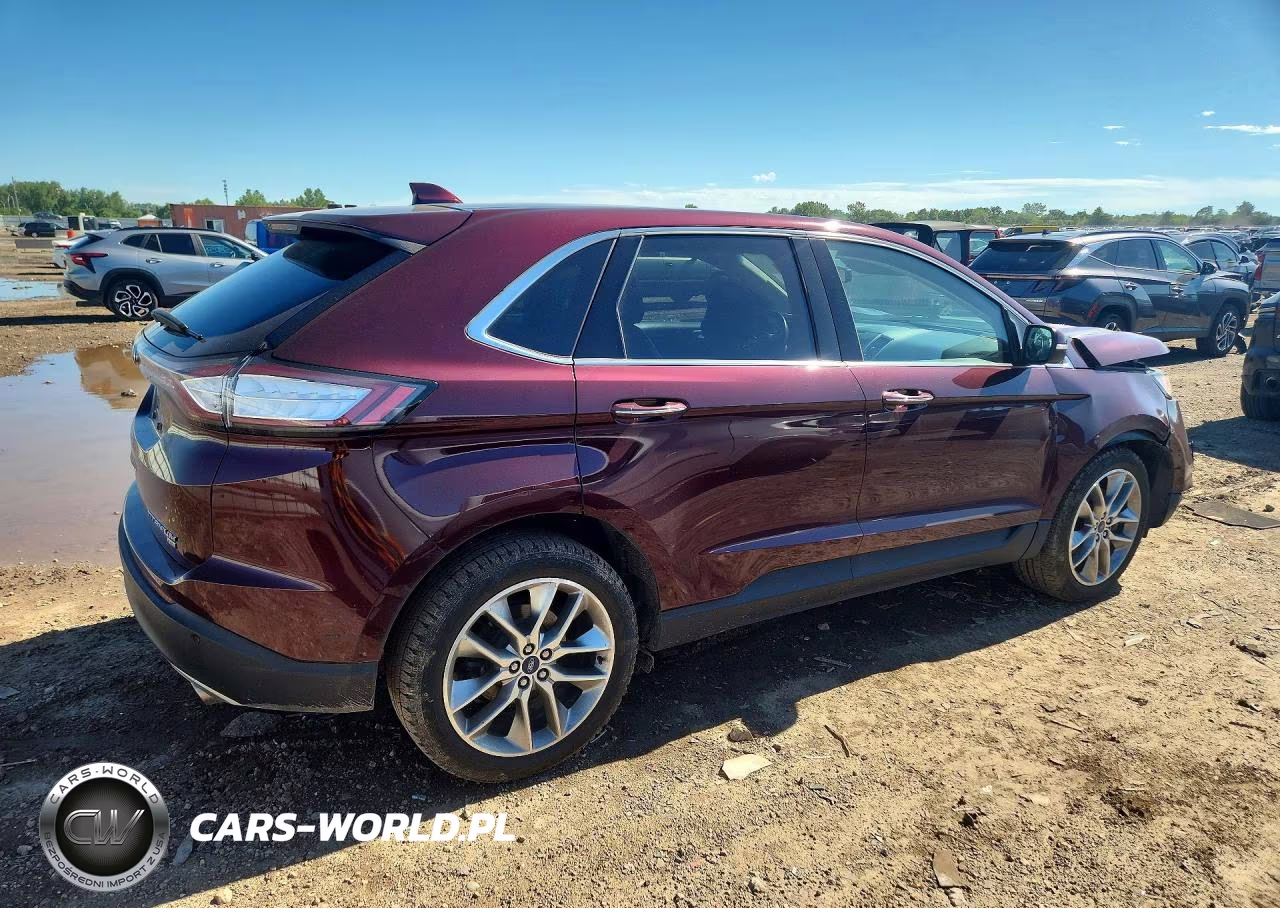 2017 Ford Edge Titanium VIN:2FMPK4K82HBC25237 - 3