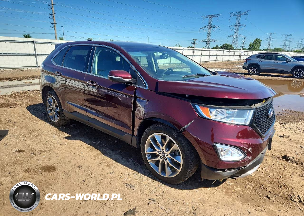 2017 Ford Edge Titanium VIN:2FMPK4K82HBC25237 - 4
