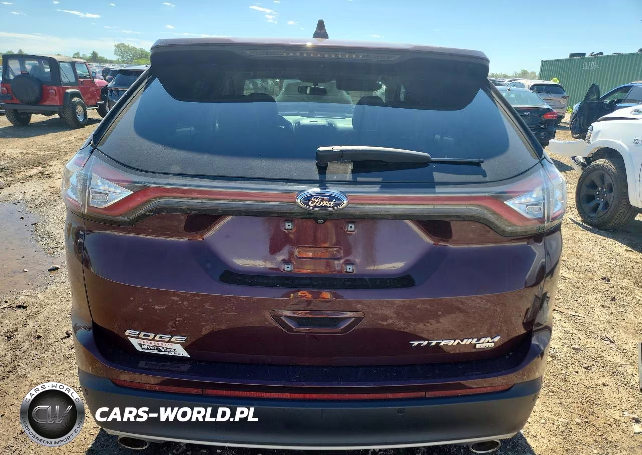 2017 Ford Edge Titanium VIN:2FMPK4K82HBC25237 - 6