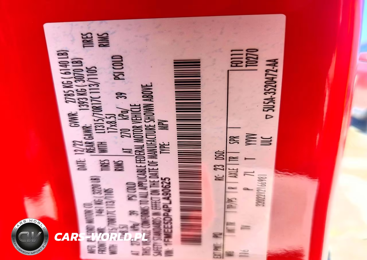 2023 Ford Bronco Base VIN:1FMEE5DP4PLA90625 - 14