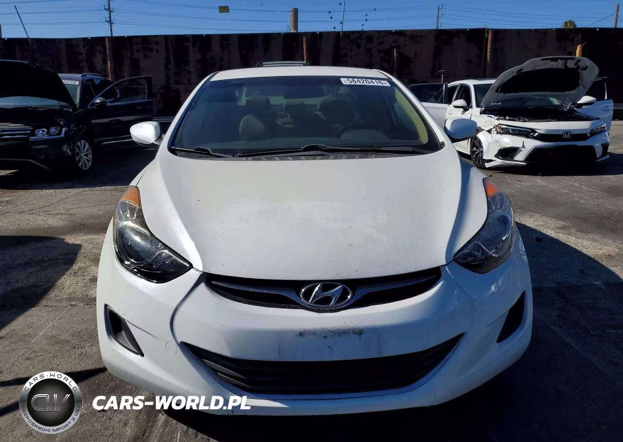 2013 Hyundai Elantra Gls VIN:5NPDH4AE7DH287390 - 5