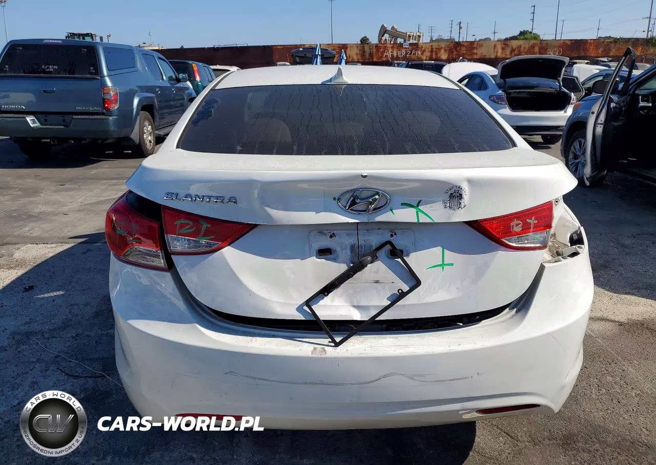 2013 Hyundai Elantra Gls VIN:5NPDH4AE7DH287390 - 6