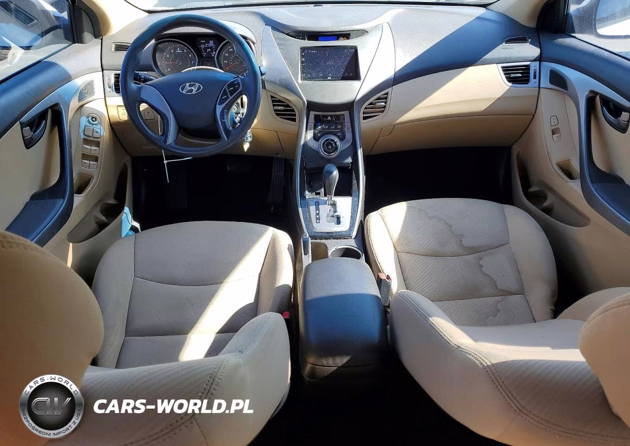 2013 Hyundai Elantra Gls VIN:5NPDH4AE7DH287390 - 8