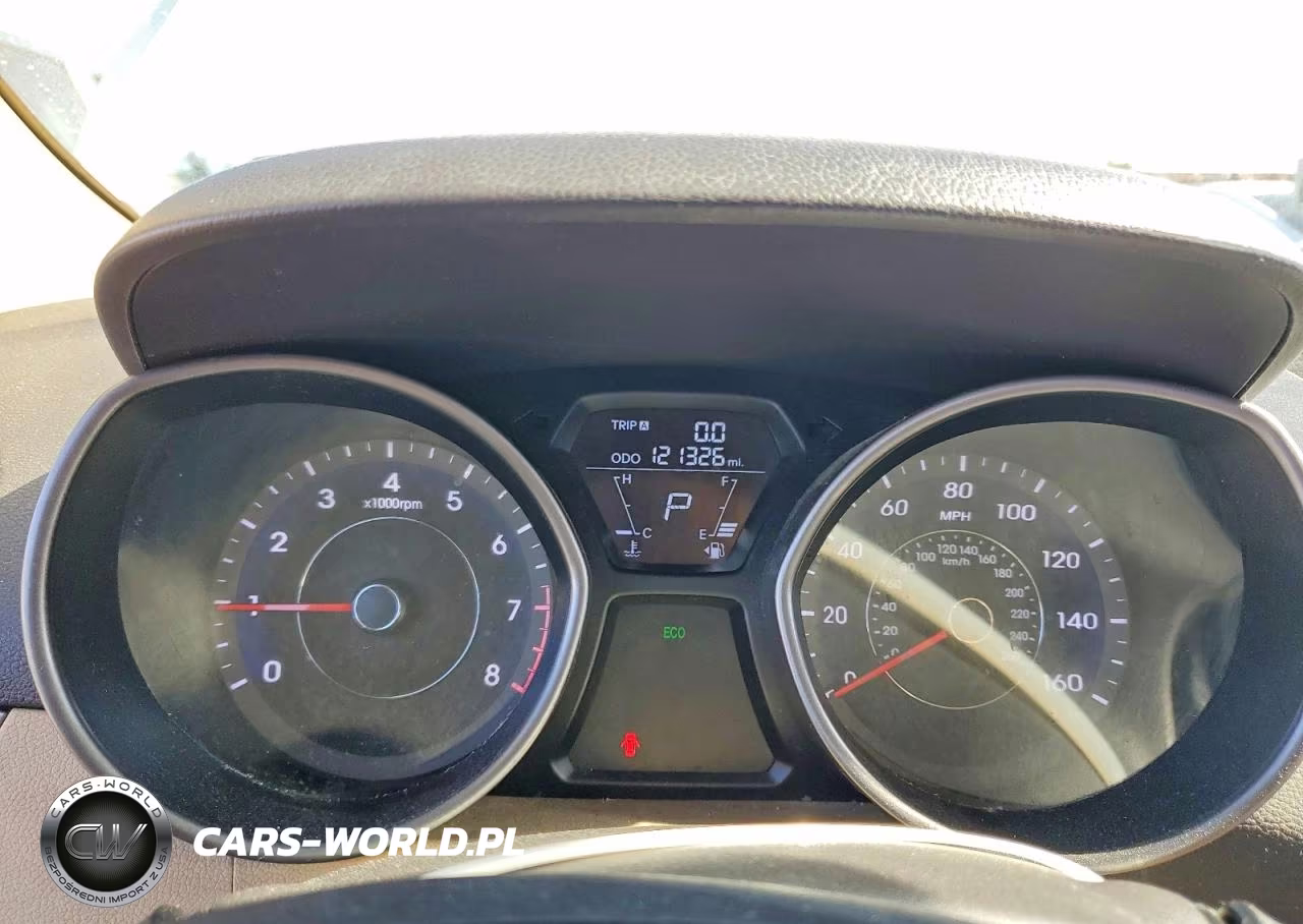 2013 Hyundai Elantra Gls VIN:5NPDH4AE7DH287390 - 9