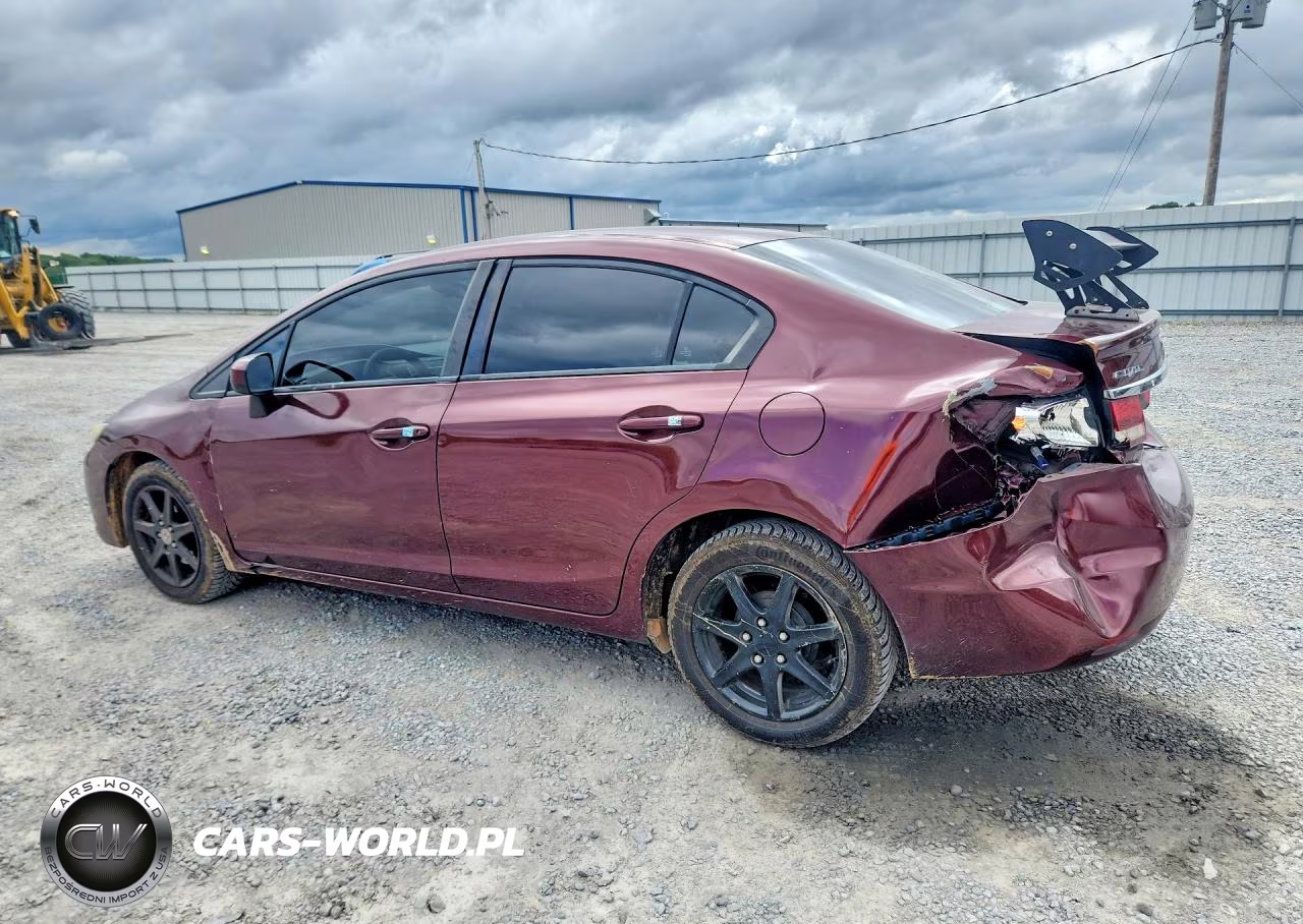 2014 Honda Civic Lx VIN:19XFB2F56EE255205 - 2