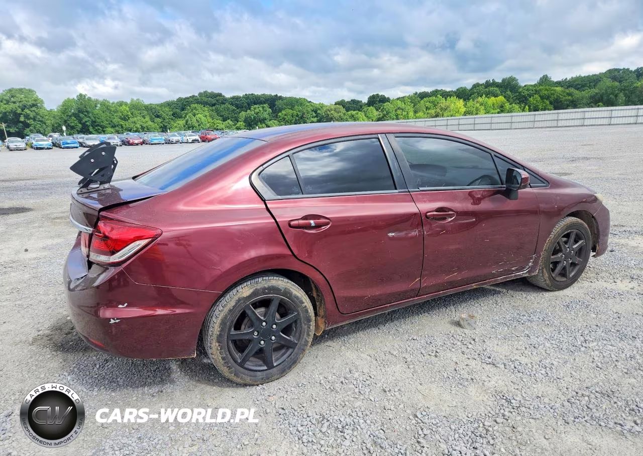 2014 Honda Civic Lx VIN:19XFB2F56EE255205 - 3