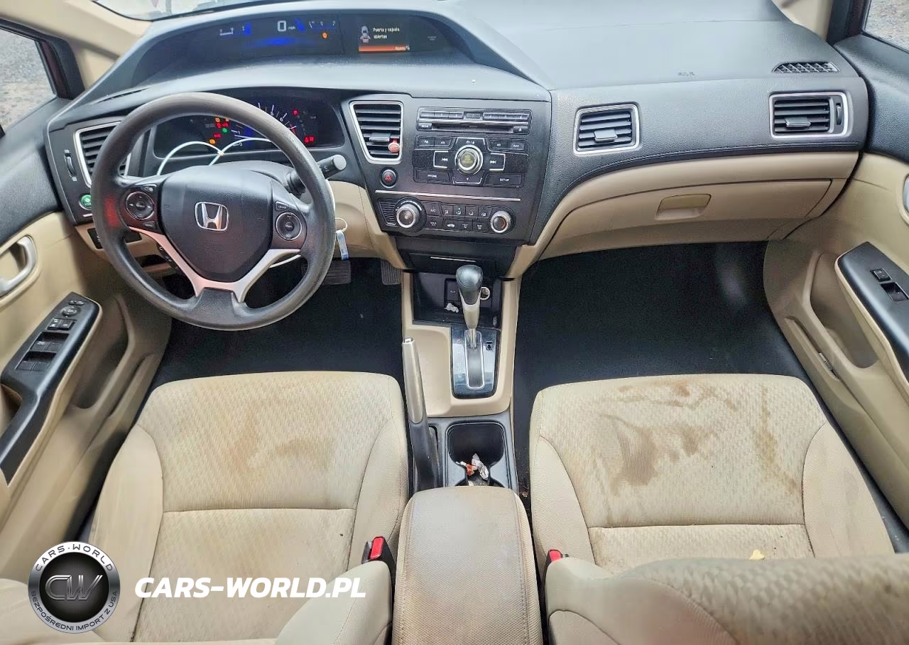 2014 Honda Civic Lx VIN:19XFB2F56EE255205 - 8