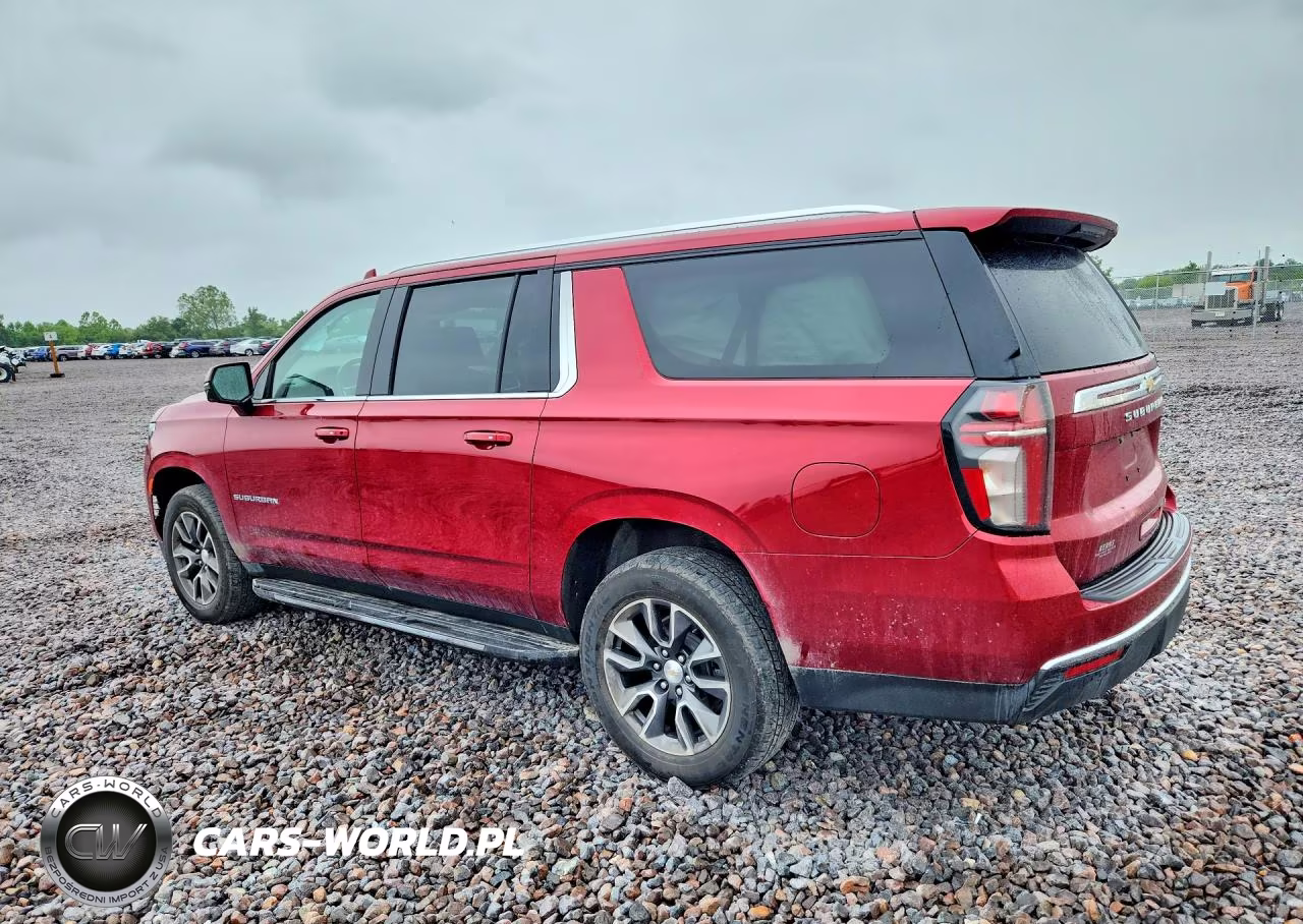 2021 Chevrolet Suburban K1500 Lt VIN:1GNSKCKD7MR306707 - 2