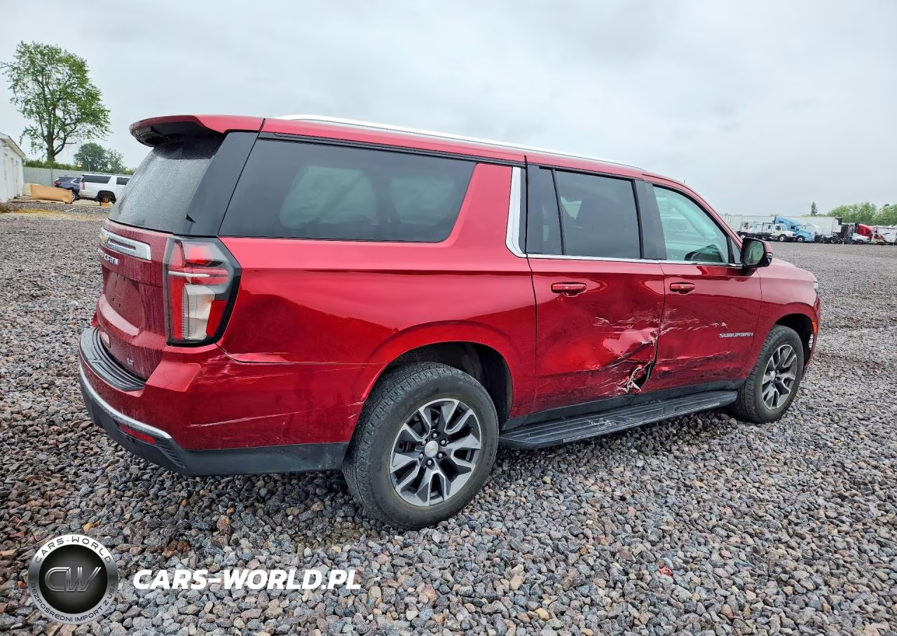 2021 Chevrolet Suburban K1500 Lt VIN:1GNSKCKD7MR306707 - 3