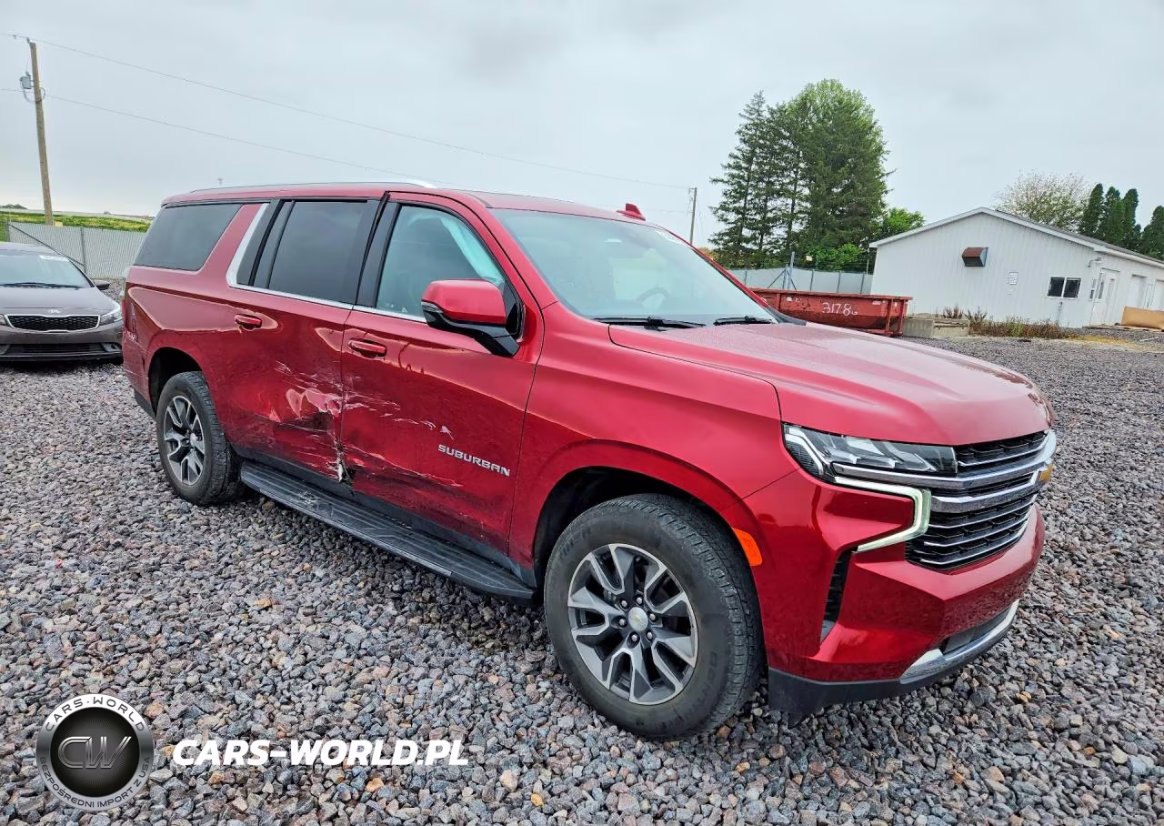 2021 Chevrolet Suburban K1500 Lt VIN:1GNSKCKD7MR306707 - 4