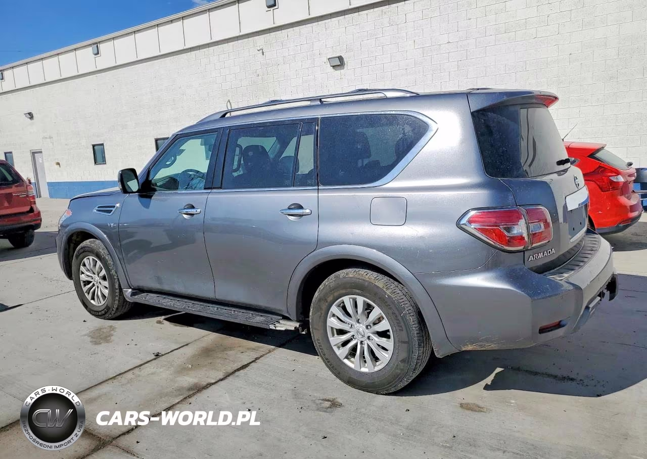 2019 Nissan Armada Sv VIN:JN8AY2NC3K9586885 - 2