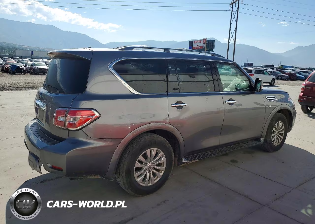 2019 Nissan Armada Sv VIN:JN8AY2NC3K9586885 - 3