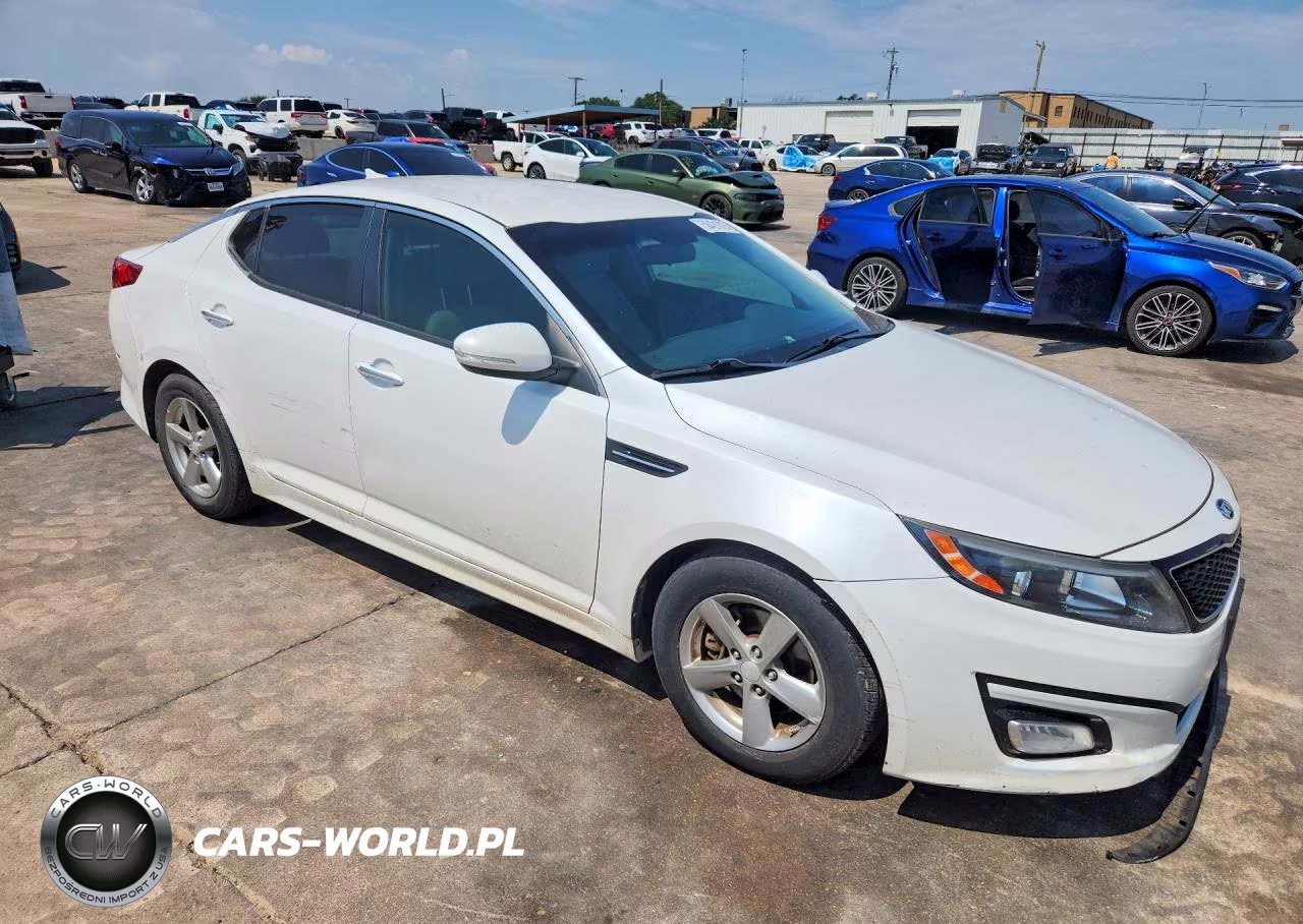2014 Kia Optima Lx VIN:5XXGM4A70EG296620 - 4