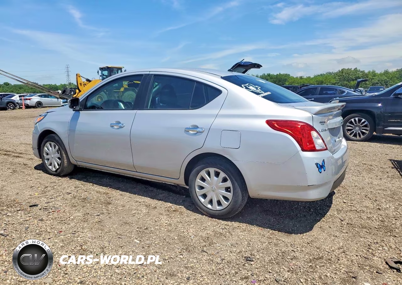 2019 Nissan Versa Sv VIN:3N1CN7AP4KL860141 - 2