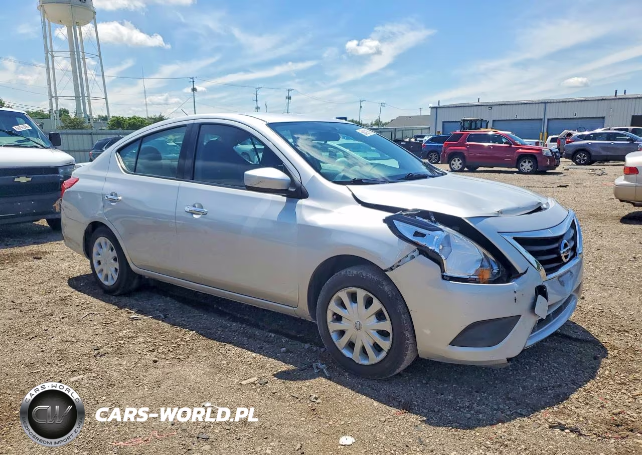 2019 Nissan Versa Sv VIN:3N1CN7AP4KL860141 - 4