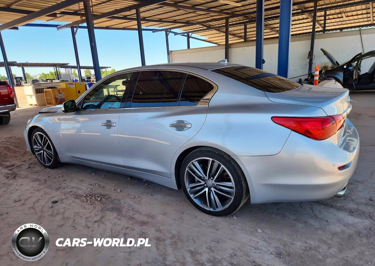 2014 Infiniti Q50 Hybrid Sport VIN:JN1AV7AP5EM691720 - 2