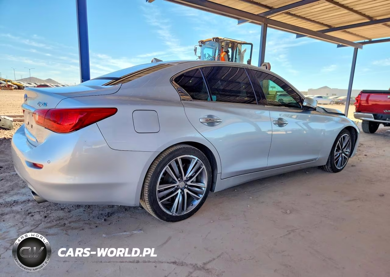 2014 Infiniti Q50 Hybrid Sport VIN:JN1AV7AP5EM691720 - 3