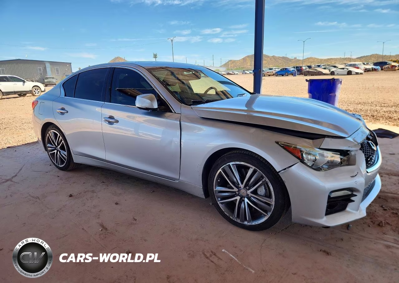 2014 Infiniti Q50 Hybrid Sport VIN:JN1AV7AP5EM691720 - 4