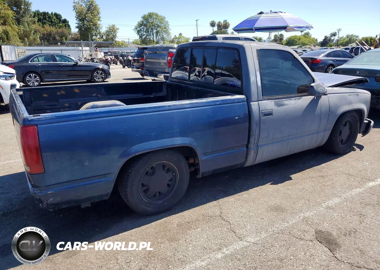 1989 Chevrolet Gmt-400 C1500 VIN:1GCDC14K5KZ167589 - 3
