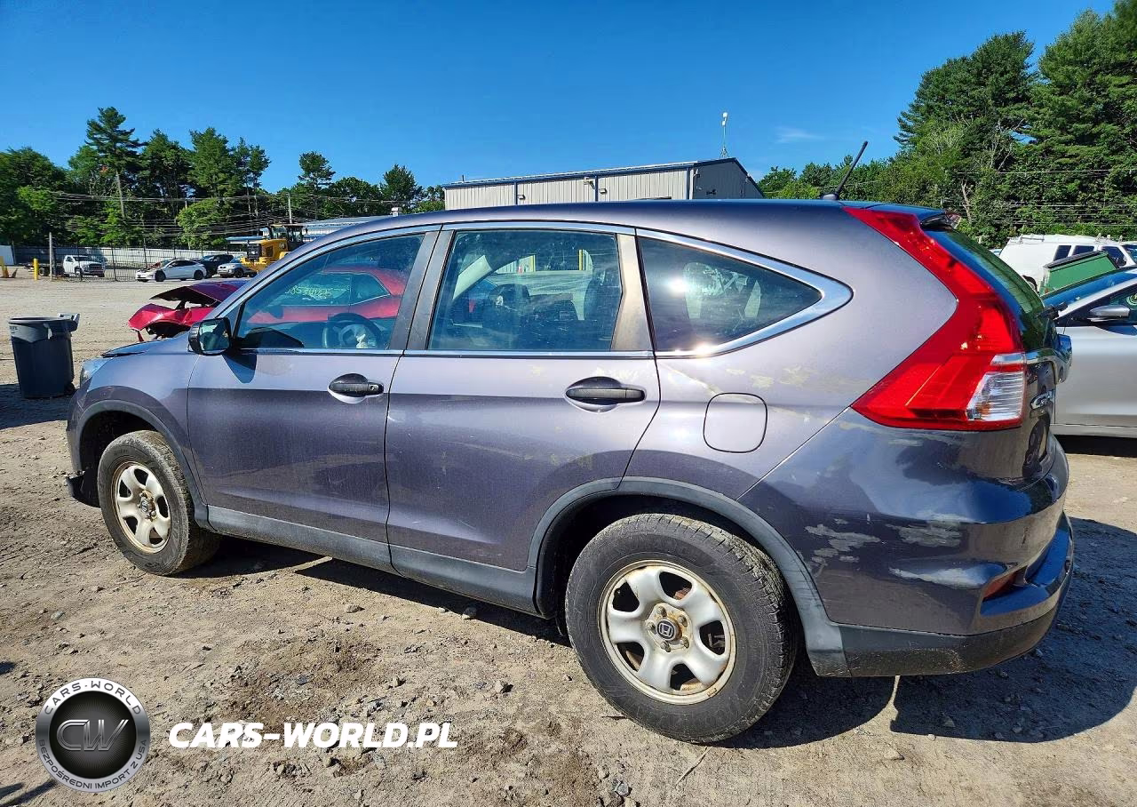 2015 Honda Cr-V Lx VIN:5J6RM4H3XFL123369 - 2