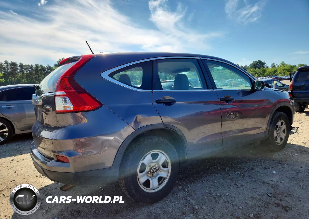 2015 Honda Cr-V Lx VIN:5J6RM4H3XFL123369 - 3