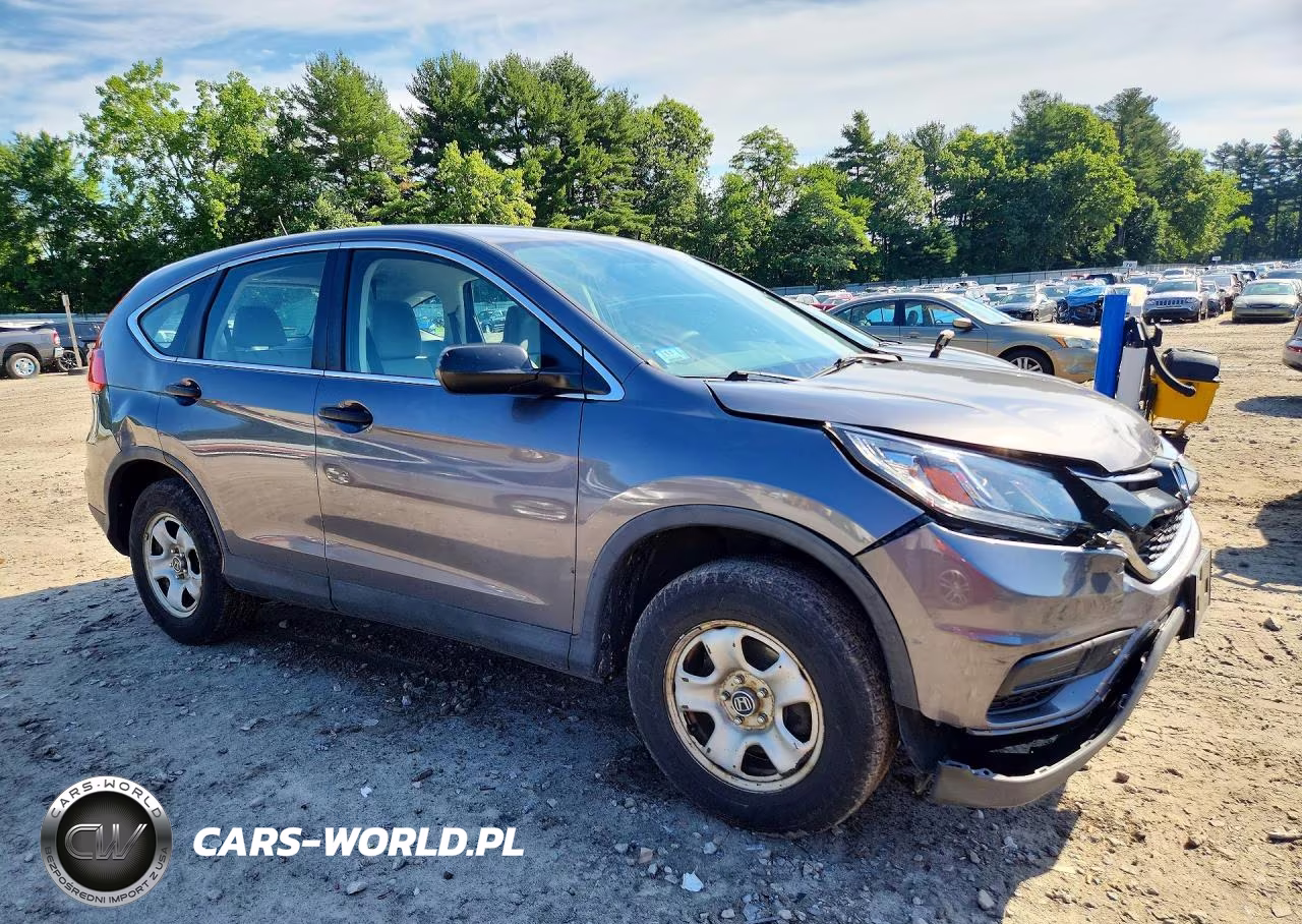 2015 Honda Cr-V Lx VIN:5J6RM4H3XFL123369 - 4