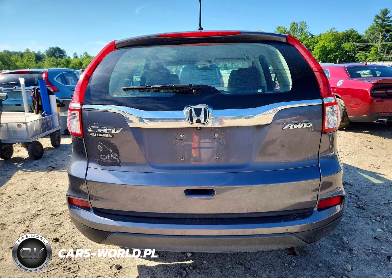 2015 Honda Cr-V Lx VIN:5J6RM4H3XFL123369 - 6