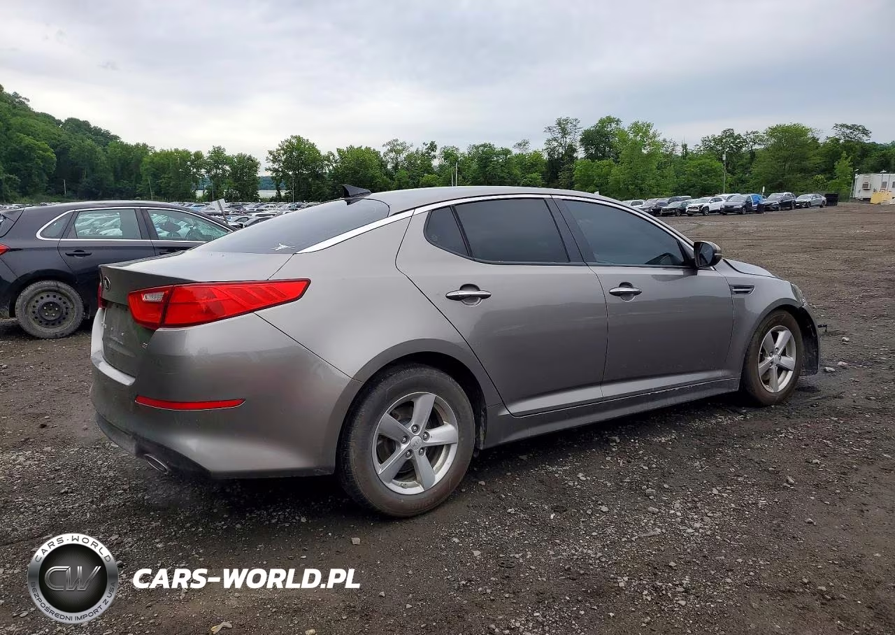 2014 Kia Optima Lx VIN:5XXGM4A79EG314080 - 3