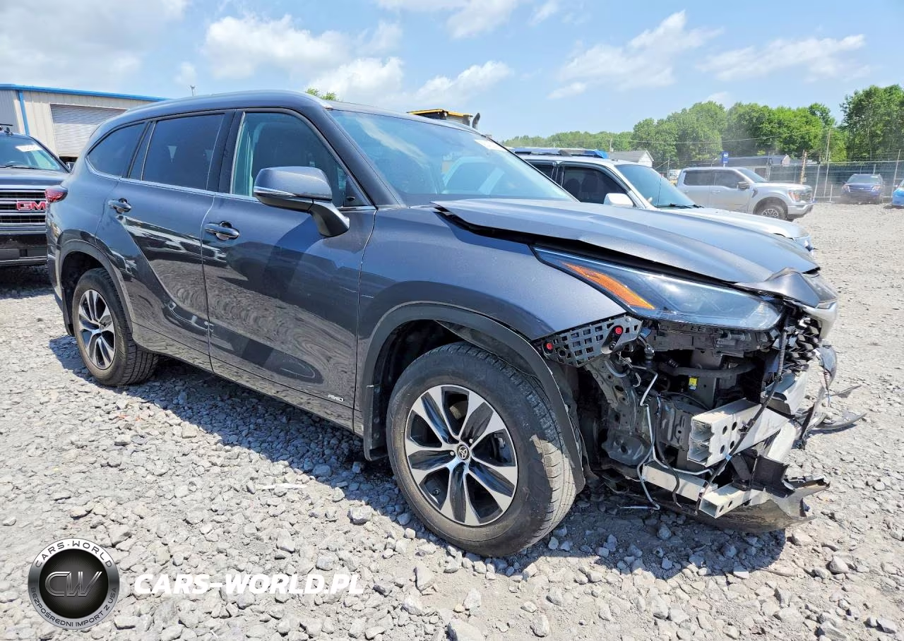 2022 Toyota Highlander Hybrid Xle VIN:5TDGBRCH5NS537756 - 4