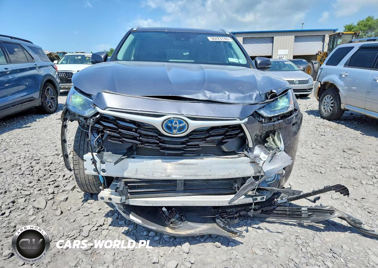 2022 Toyota Highlander Hybrid Xle VIN:5TDGBRCH5NS537756 - 5