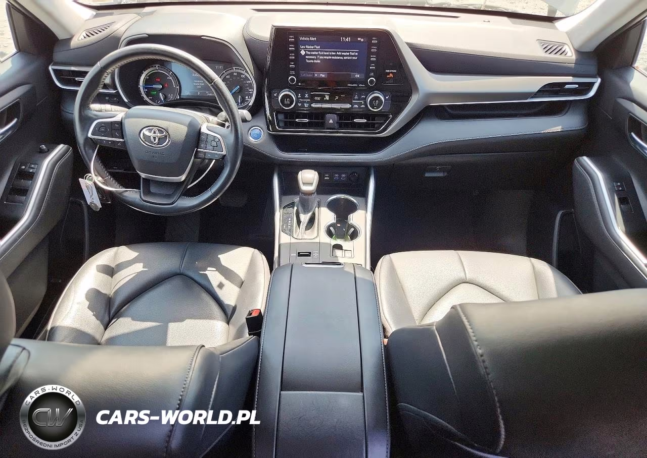 2022 Toyota Highlander Hybrid Xle VIN:5TDGBRCH5NS537756 - 8