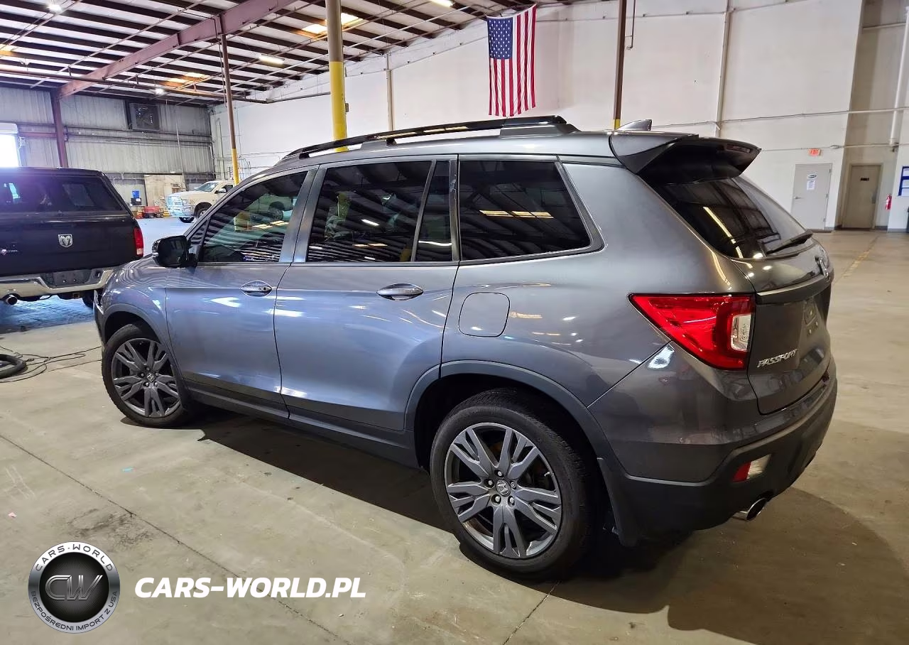 2021 Honda Passport Exl VIN:5FNYF7H51MB008917 - 2