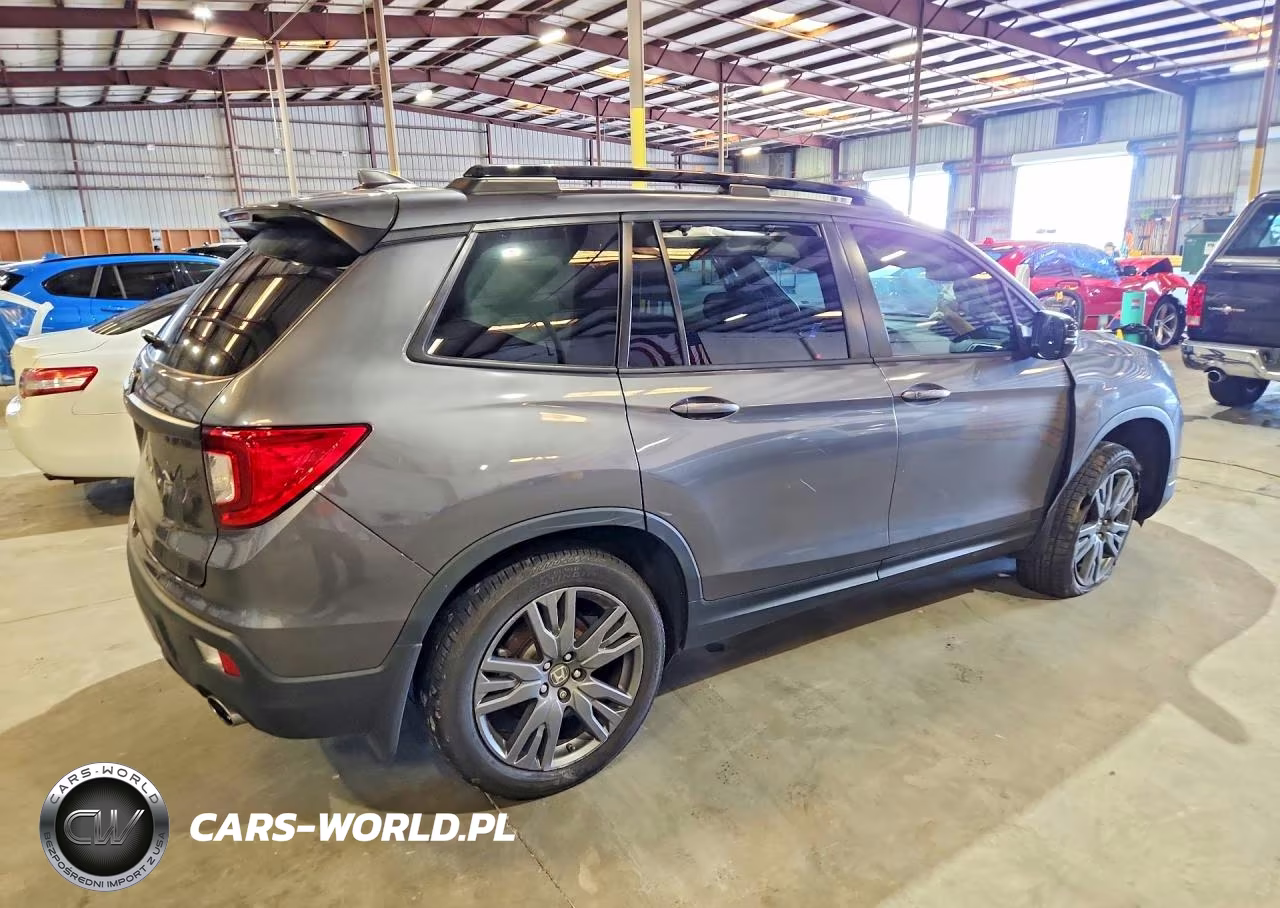 2021 Honda Passport Exl VIN:5FNYF7H51MB008917 - 3