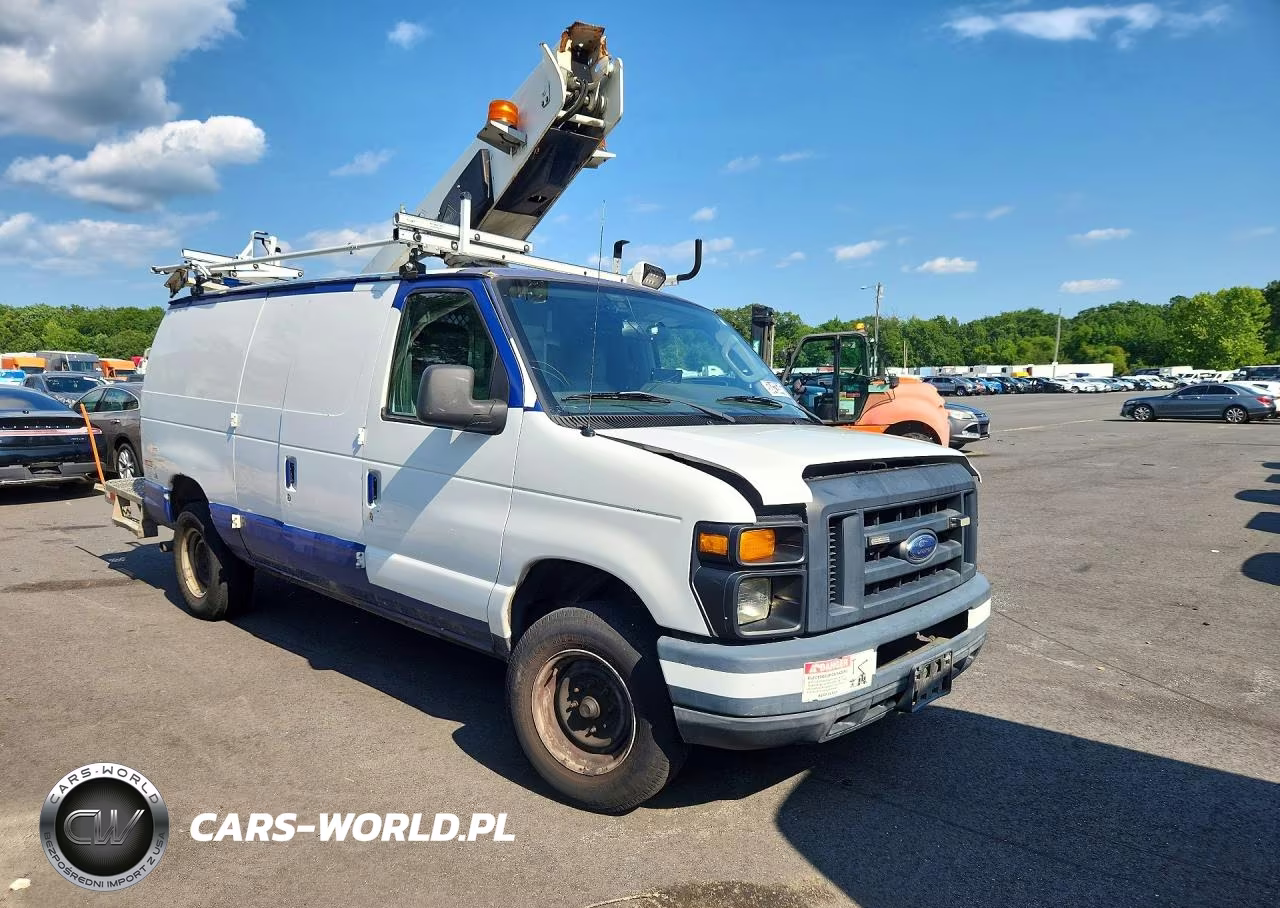 2013 Ford E350 Van With Bucket Lift VIN:1FDSE3EL2DDB07916 - 4