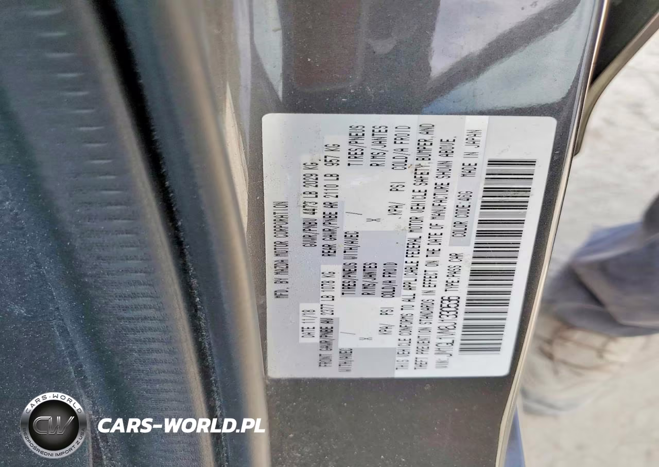 2018 Mazda 6 Touring VIN:JM1GL1VM8J1330536 - 13