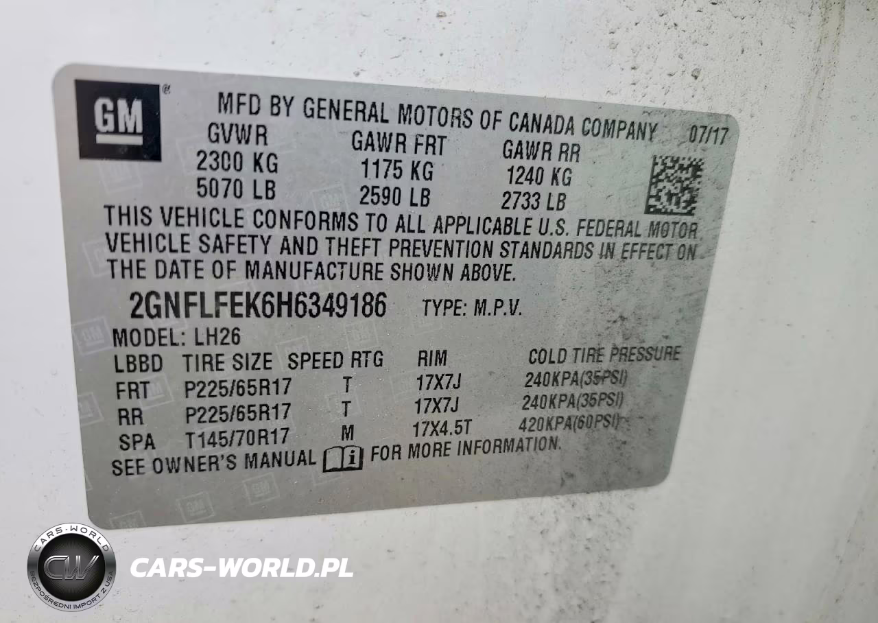 2017 Chevrolet Equinox Lt VIN:2GNFLFEK6H6349186 - 13