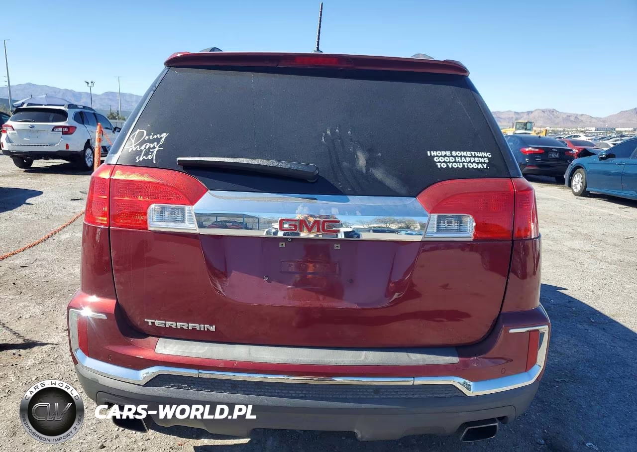 2017 GMC Terrain Sle VIN:2GKFLNE36H6185289 - 6