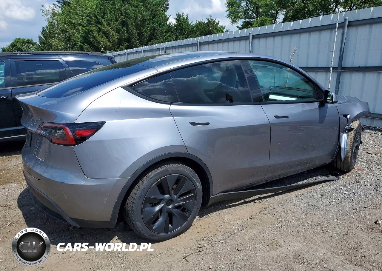 2024 Tesla Model Y VIN:7SAYGDEEXRA302520 - 3
