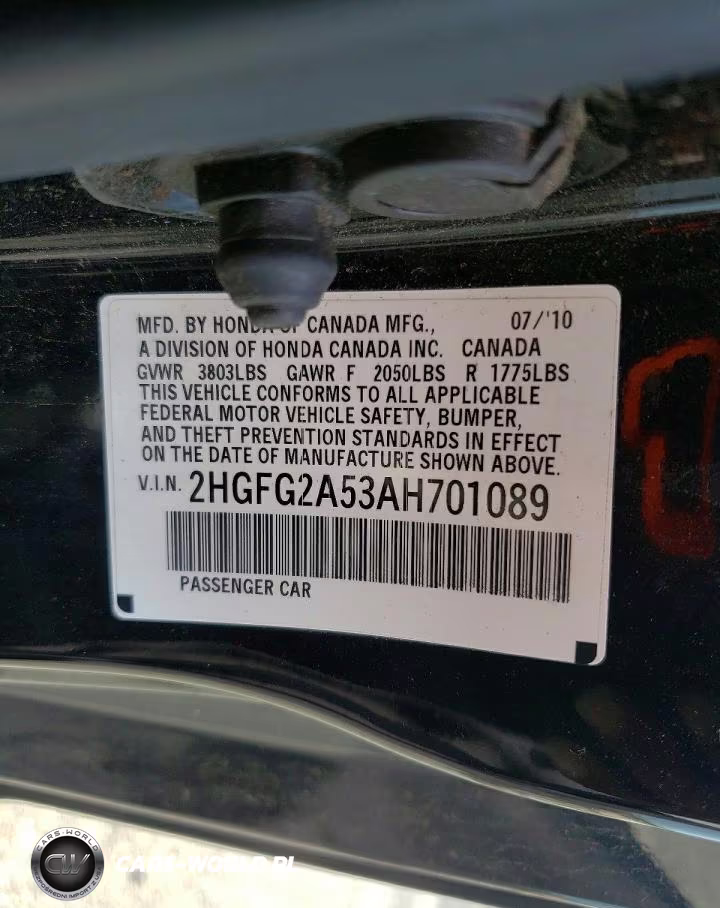 2023 Honda Civic Si VIN:2HGFG2A53AH701089 - 12